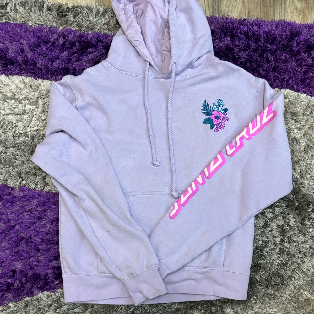 Lavender Santa Cruz hoodie!💜